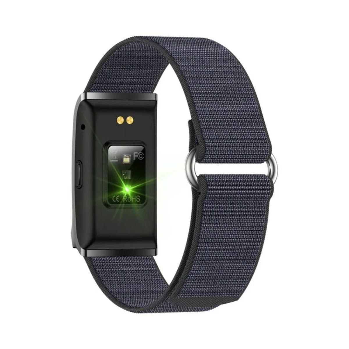 Ritmyx Band Carbon Tejido, vista trasera con sensor